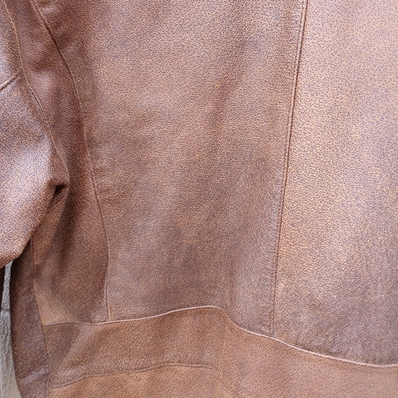 VTG bomber pilot/aviator style 100% genuine leather - Picture 7 of 11